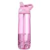 750ml Sports Water Bottle with Straw For Camping Hiking Outdoor Plastic Transparent BPA Free Bottle For Men Drinkware