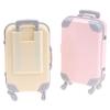 Doll Accessories Plastic Travel Train Mini Plastic Suitcase Luggage