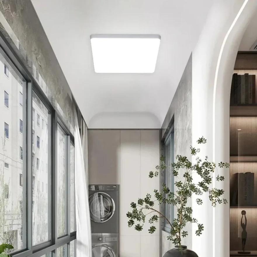 Modern LED Ceiling Light Square Energy-saving Home Light 48W36W24W18W Living Room Dining Room Bedroom Indoor Lighting 85-265V