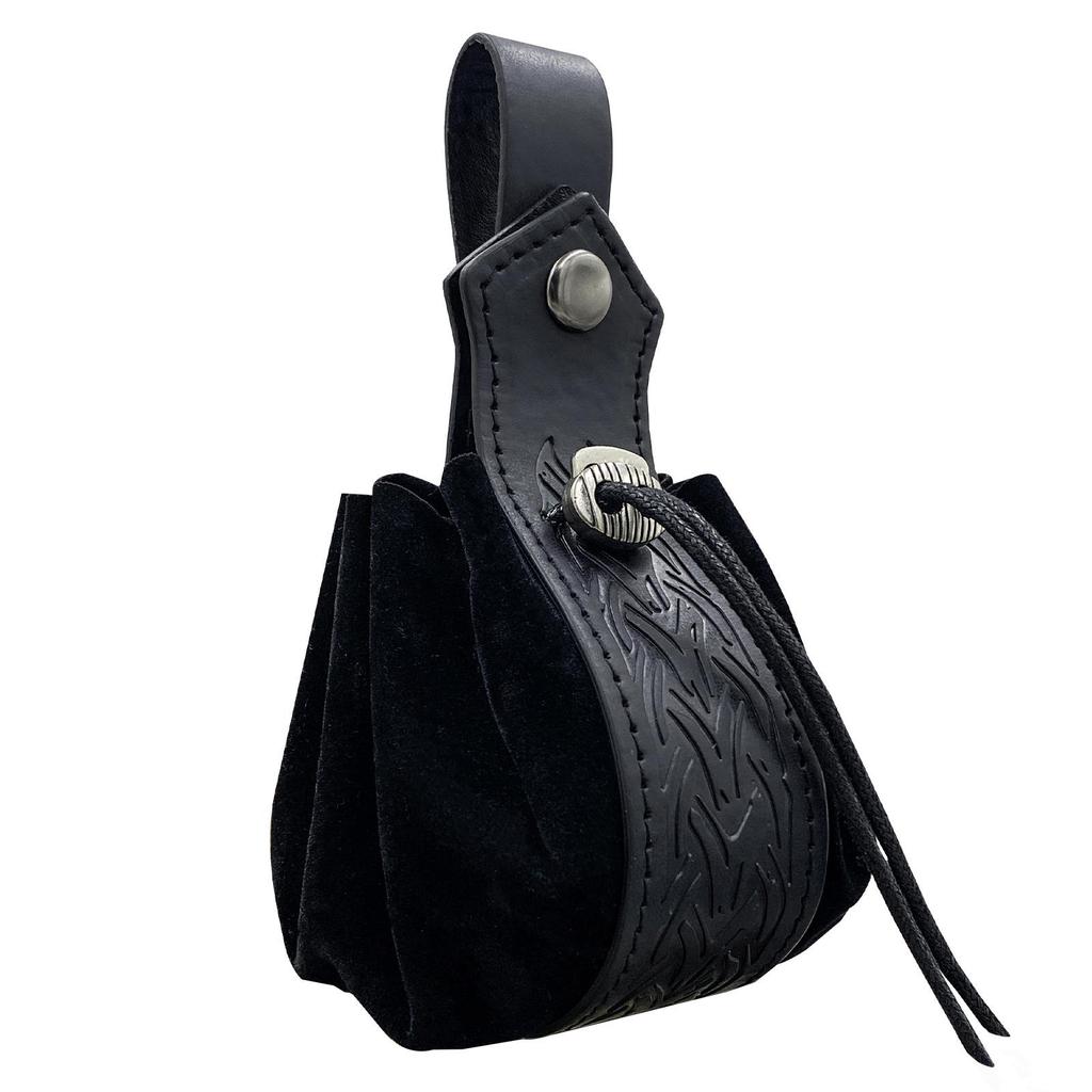 Viking Style Medieval Coin Pouch: Belt-Hanging Retro Fanny Pack