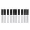 10Pcs Empty Mascara Tube 10ml Frosted Semi Transparent Refillable Bottle Eyelash Cream Container