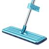 Floor Mop Dry Wet Dual Use Microfiber Free Hand Washing Flat Cleaning Tile Mop for Home Use Blue