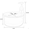 2 In 1 Dish Soap Dispenser with Sponge Holder 1000ml Scrubber Case