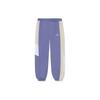 Fashion Series Side Color Block Long Knit Sports Pants Men Bottoms Gray Ink-Blue AYKS033-4