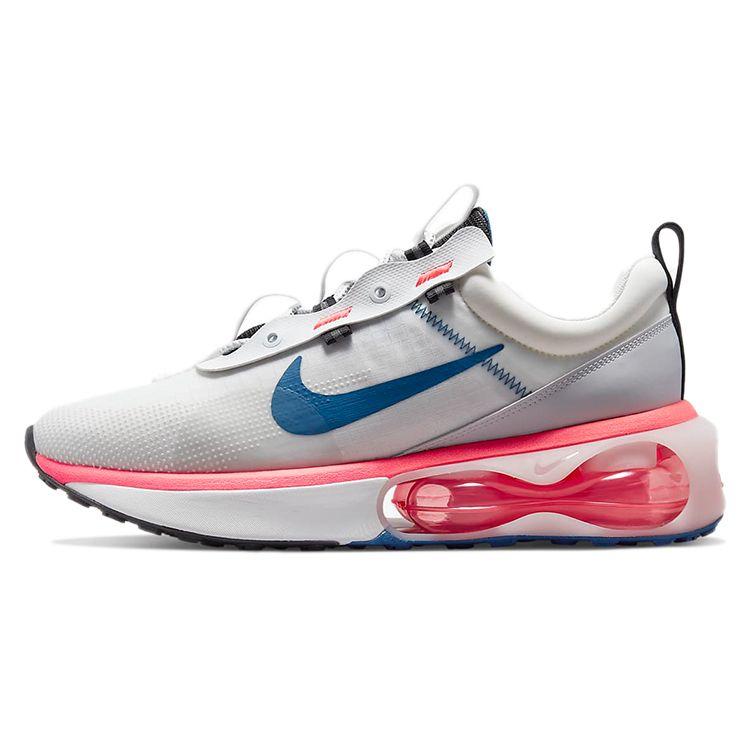 Nike Air Max 2021 White Solar Red Blue Men Sneakers Summit-White Black Court-Blue DH4245-100