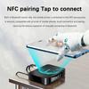 NFC Bluetooth 5.0 AdapterTransmitter Receiver, 3 In 1 3.5 Mm AUX/RCA Bluetooth Adapter Stereo System for Speakers,TV,Computers and Car TV Radios