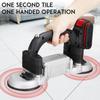 60-180mm Tiling Tiles Machine Tiles Vibrator Suction Cup Adjustable Automatic Floor Vibrator Leveling Tool With Battery 400KG
