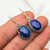 Lapis Lazuli Earrings Handmade Jewelry, 925 Solid Sterling Silver Earrings Designer Gemstone Jewelry Earrings, Gift For Mom