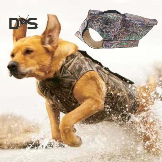 Жилет для охоты на собак, регулируемый неопреновый жилет для защиты груди, жилет для собак для охоты на водоплавающую дичь, уток и активного отдыха