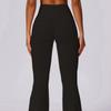 Fashion Women Black Slim High Waist Yoga Pants Sports Pants Training Running Fitness Yoga Flared Pants Women