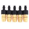 5Pcs Portable Atomizing Sprayers for 4/7mm Hose Universal Copper Misting Fog  Cooling Nozzles