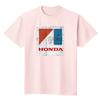 Fashion Summer Honda Car Motorcycle Racing Locomotive Men's T-Shirt Printed Locomotive Loose Crew Neck K2Y Short Sleeve