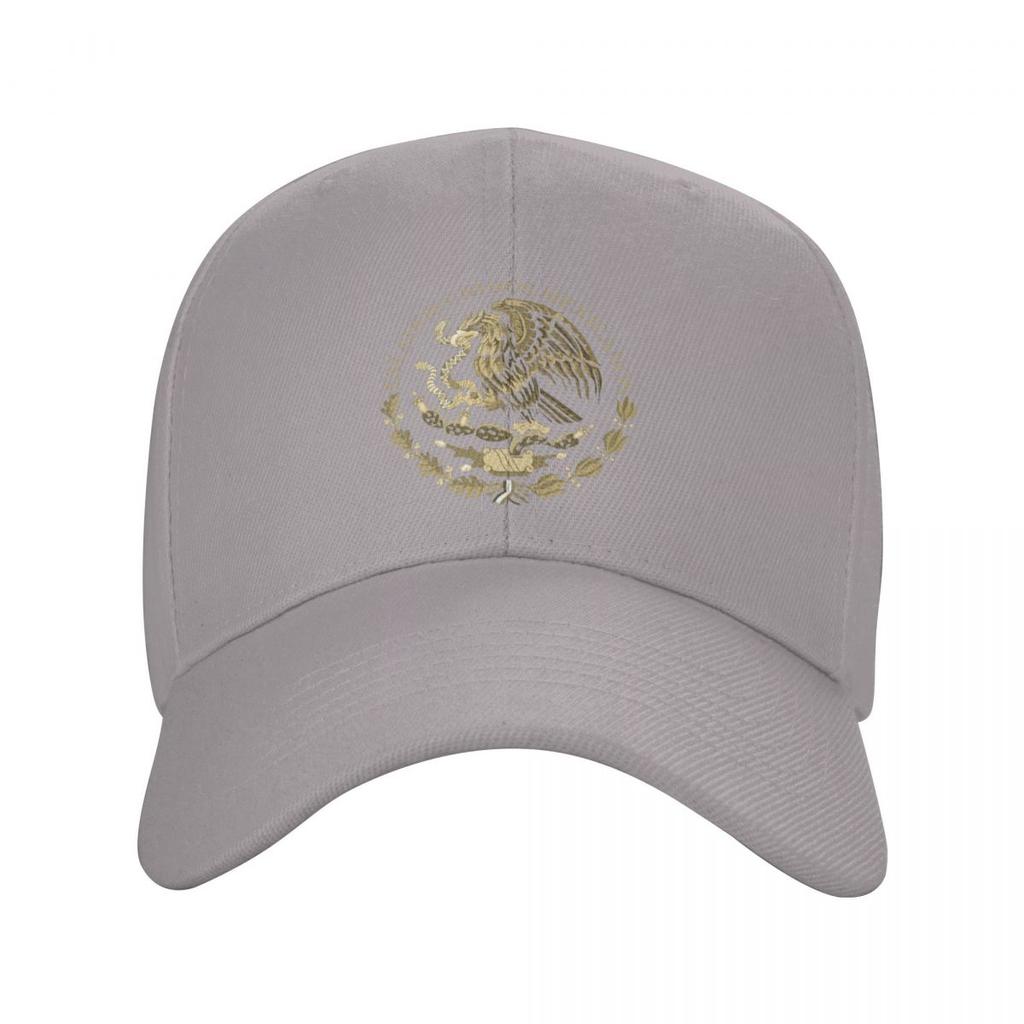 Classic Coat Of Arms Of Mexico Baseball Cap Women Unisex Custom Adjustable Adult Mexican Flag Seal In Sepia Dad Hat Outdoor