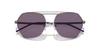 Emporio Armani Shiny Gunmetal Sunglasses Size 56 Women's EA2148,