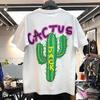 New Luxury Cactus Jack Hip Hop Tshirts Travis 2024 Men's Hip Hop Cotton T-Shirt Streetwear Tee Top