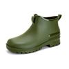 Summer New Women's Fashion Slip-on Sleeve Waterproof Outdoor Leisure All-match Non-slip Womens Rain Boots Water Shoes Size 36-41