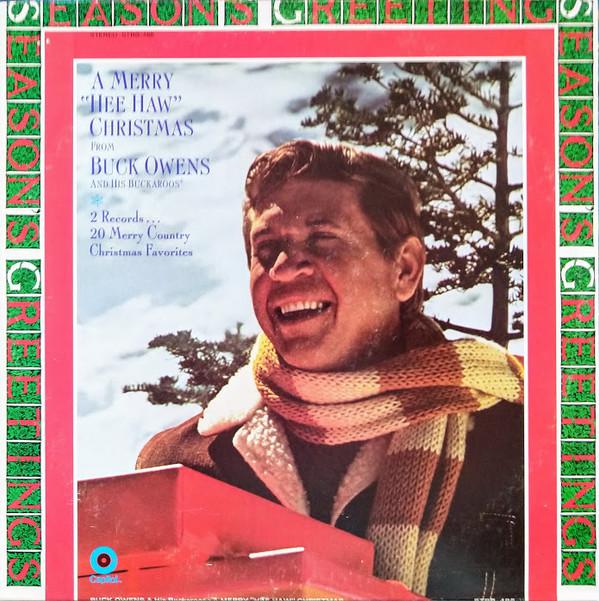 LP Record BUCK OWENS & HIS BUCKAROOS - A Merry "Hee Haw" Christmas STBB486 CAPITOL 1970 US Folk Used