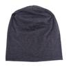 Casual Spring Women Black Slouch Beanies Hats Solid Color Thin Cotton Oversize Bonnets Caps For Ladies Men Hats