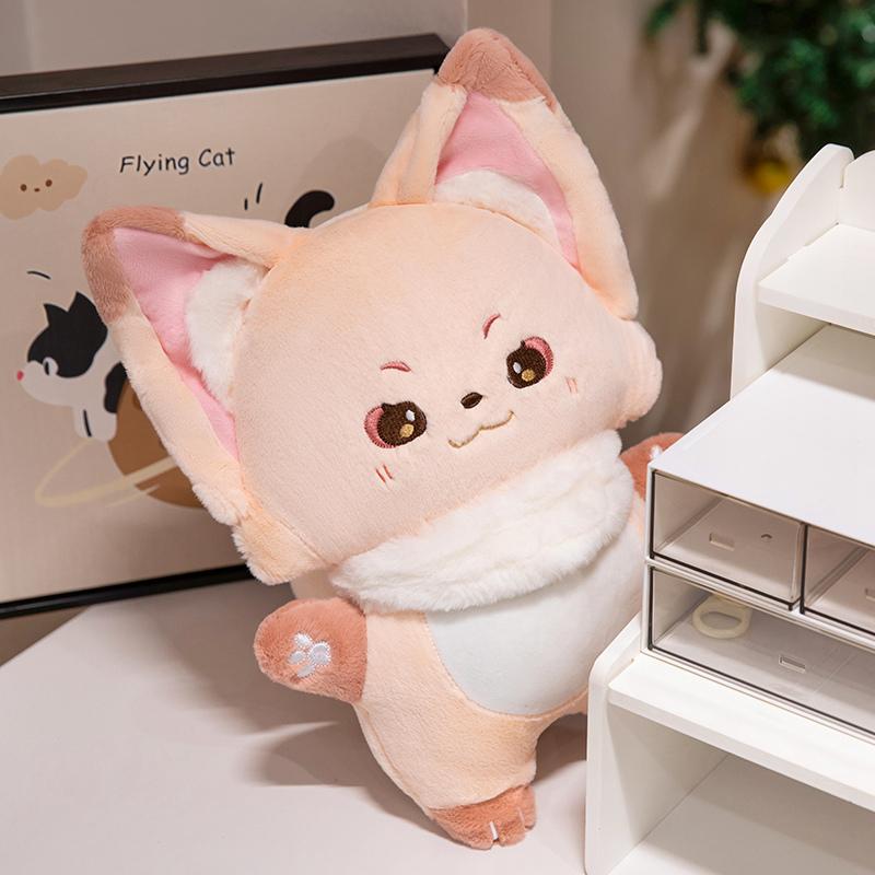 Cute Cartoon Fox Plush Toy Lovely Soft Stuffed Animal Doll Home Decor Gifts For Kids