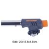 1300-Degree Portable Gas Flame Torch Flamethrower Kitchen Barbecue Flame Ignition Blowtorch for Cooking Welding Equipment