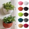 Wall Hanging Flower Pot Basket Vase Plastics Hydroponic Home Garden DIY Decorations