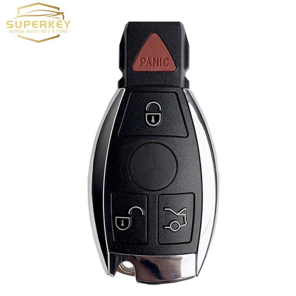 SUPERKEY For Mercedes Benz BGA NEC B C E R S CL GL SL CLK SLK W203 W211 W204 Fob 2/3/4 Buttons Smart Remote Car Key Shell Case