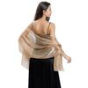 Elegant Women Shawls Wraps for Evening Dresses Bridal Bridesmaid Wedding Shawl Solid Color Party Capes Decoration Scarf