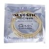 1 Set 6 Pcs Practice Nickel Plated Steel Guitar String For Acoustic Guitar