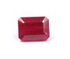 12.70 Carat Martin Luther King Jr. Day Certified Red Ruby Burma Emerald Shape Loose Gemstone SN267