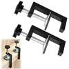 Set of 2 Woodworking Clamps, G-Clamps, C-Clamps, Adjustable Fixtures, Heavy-Duty, Durable, Maximum Opening 57mm, Prevents Slippage, Ideal for DIY Asse