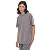 T-shirt Délavé À L'acide Oversize Urban Classics - Gris Foncé - L