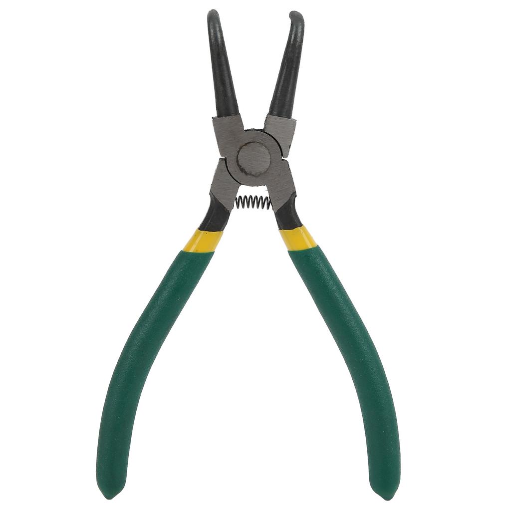Circlip Pliers Bent Internal Pliers Tool Steel Spring Loaded Handle Snap Ring Pliers Hand Tool
