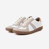 Analog Mood German Army Leather Sneakers (White)-AM232501