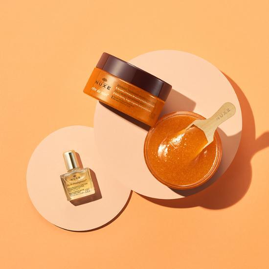 Luxe Revdmiel Body Scrub 175ml Promotion (+10ml Dry Oil, Wood Scoop Free)