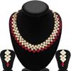 Exotic Kundan Gold Plated Wedding Jewellery Choker Necklace Set for Women