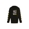 Off-White Arrow Print Loose Hoodie Men Tops Black OMBB00930371099