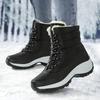 Winter Snow Boots for Women Platform Shoes Boots Plush Keep Warm Women's Thigh High Boots Ankle Boots Comfortable Walking Shoes