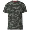 Mens D555 Gaston Camouflage Kingsize T-Shirt