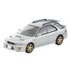 TOMYTEC Tomica Limited Vintage Neo LV-N281c Subaru Impreza Pure Sports Wagon WRX STi Ver.V Silver 1998 Model (Assembled)