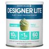 Designer Lite, Plant-Based + Whey Protein Powder, Vanilla Cupcake, 9.03 Oz (256 G)