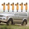 6Pcs Fuel Injectors Replace for Mitsubishi Montero Sport 3.5L 1998-2004