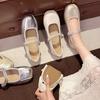 French Fairy Style Small Single Shoes Female 2025 Summer New Comfortable Versatile Round Head Light One Pedal Mary Jane Shoes