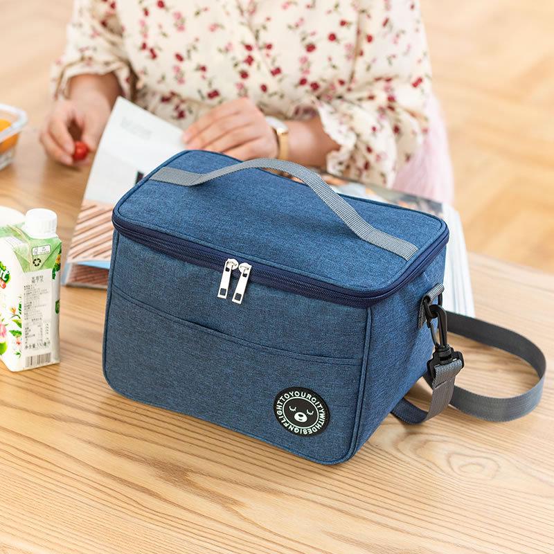 Insulated Picnic & Lunch Bento Bag - Keeps Food Fresh