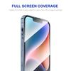 ENKAY HAT PRINCE For iPhone 14 Screen Protector Silk Printing Complete Covering Screen Film Guard