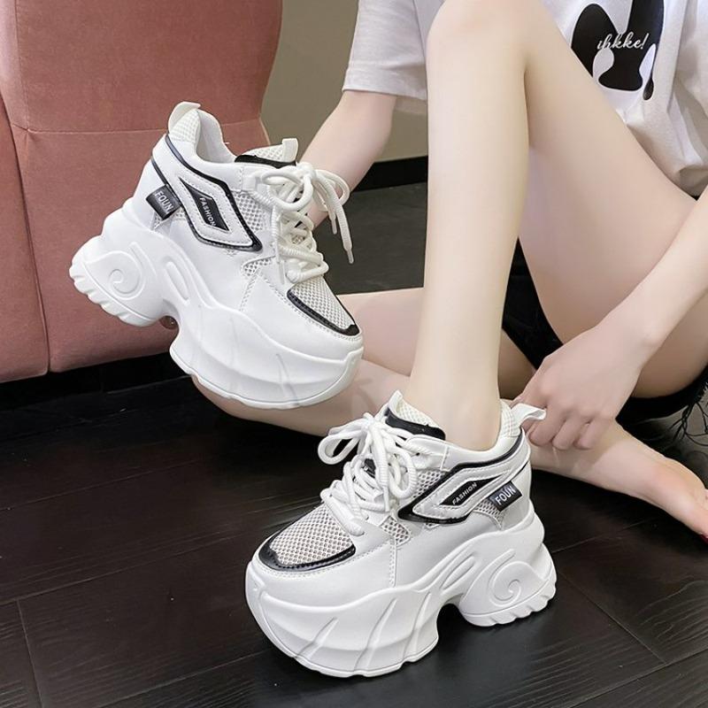 Summer Women Designer Shoes Flat Female 2024 Autumn White Ladies Casual Chunky Sneakers Platforms Fashion Sneakers