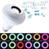 RGB Smart Bluetooth Speaker Music Bulb Colorful Stage Light Bulb With Remote Control E27 12W Led Dimmable Bulb For Home Party