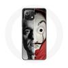 Case for Xiaomi Mi 11 Lite La Casa De Papel Berlin Mask Split