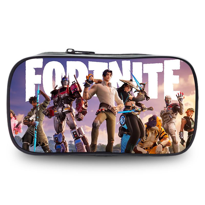 Pen Night Fortress Case Large Capacity Double Layered Design Patterns Diverse