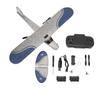 RC Plane Durable RC Glider Remote Control Airplane Fixed Wing Aircraft Jet With LED Light for People Over 14 Years Old