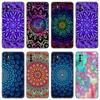 Pattern Mandala Phone Case For Xiaomi Redmi Note 7 8 8T 9 9S 10 10S 10T 11 11S 4G 11E 11T Pro 5G Soft TPU Black Cover